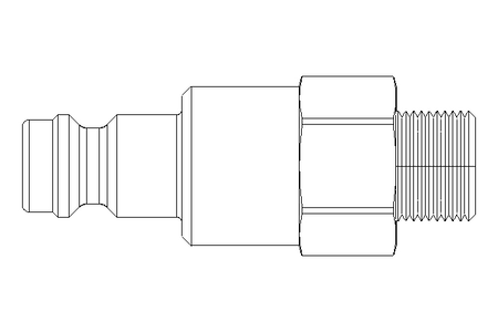 Kupplungsstecker G1/8" aussen