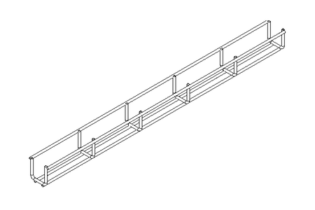 Basket cable tray 40x40x3000 mm