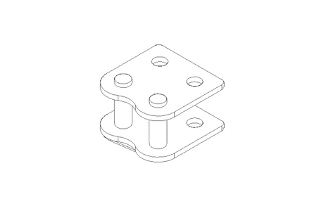 Verschlussglied 08 B-1 M2x2