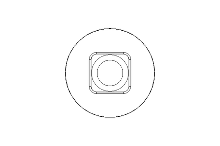 Round head screw M10x40 A2 DIN603