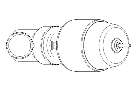 PNEUMATIC STRAIGHT-WAY VALVE