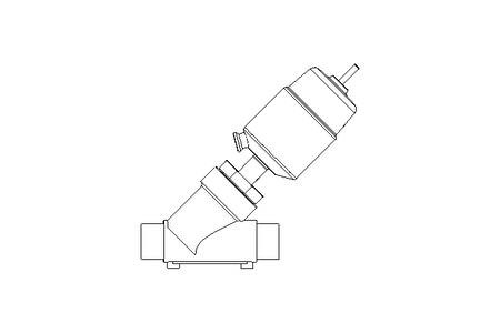 PNEUMATIC STRAIGHT-WAY VALVE