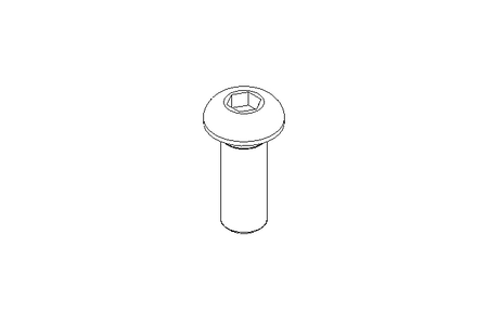 SCREW M 6X16  A2  ISO7380