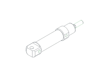 Doppelt wirkender Zylinder D16 Hub10