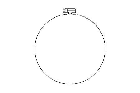 Schlauchschelle D=292-327 B=20