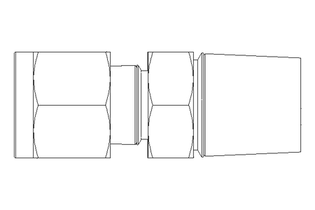 Peзьбoвoe сoeдинeниe тpуб 6 G3/8" Niro