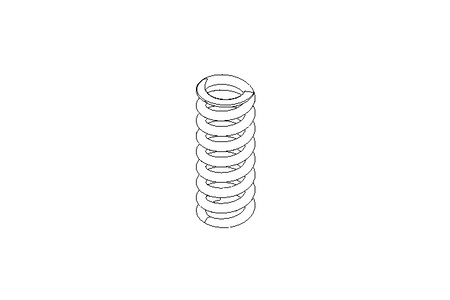 Druckfeder D1=15,5 D2=10,7 L=40 195,8N