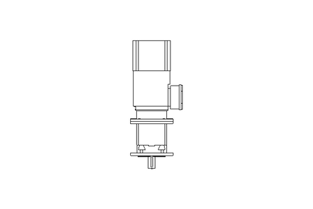 正齿轮变速电机 2,2kW 92 1/min