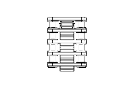 Flush-grid belt RR1000XLG48 B= 48