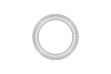 Anel de vedação Glyd RG 40x52x5,6 PTFE