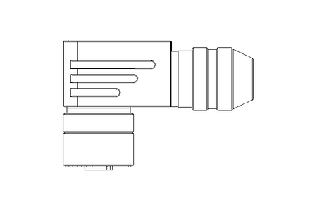 Round plug connector M12 profibus