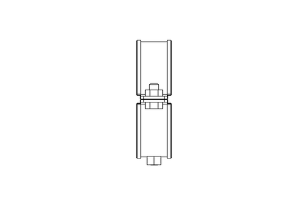 Rohrschelle 83-91 mm StZn