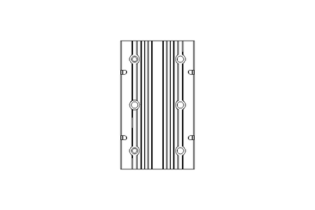 Flange 37 para motor linear