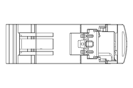 РОЗЕТКА  D45 C6/S 1xRJ45