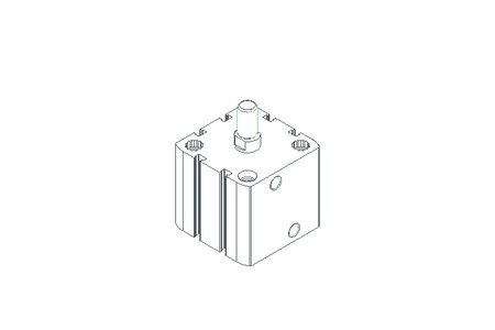 Doppelt wirkender Zylinder D50 Hub15