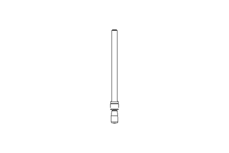 Handkurbel mit Gewindestange M12x160