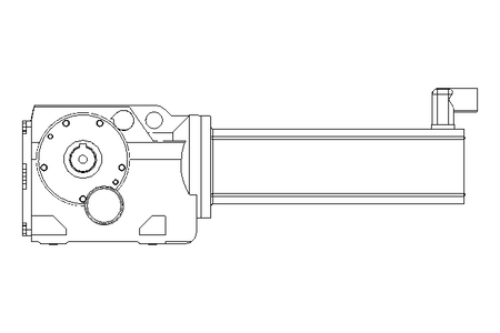 Kegelradgetriebemotor 7,1 Nm