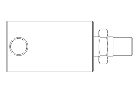 Rotating union M10x1-1/8