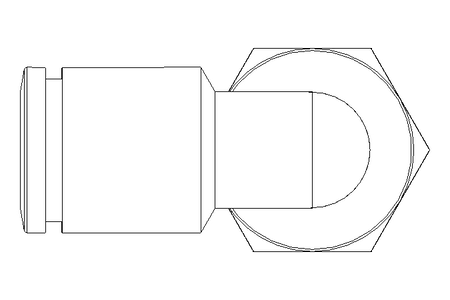 L SCREW CONNECTION QSL-F-G1/4-8-K-SA