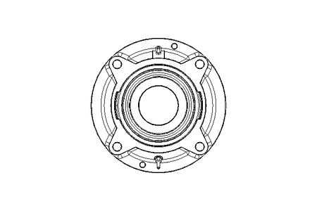 Mancal de flange 100x340x145