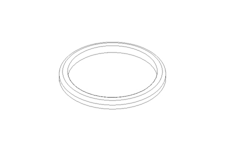 Sealing ring G DN50 MVQ DIN11851