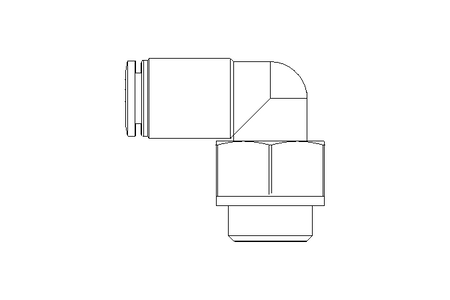 L-Steckverschraubung QSRL-G1/4-6-K-SA