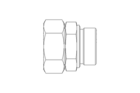 Ввинчиваемый патрубок L 42 G 1 1/2" St