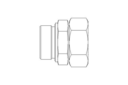 Ввинчиваемый патрубок L 42 G 1 1/2" St