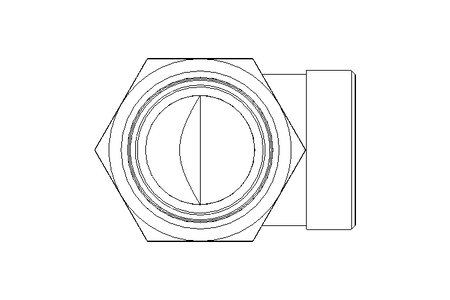 Winkelverschraubung L 42 St ISO8434