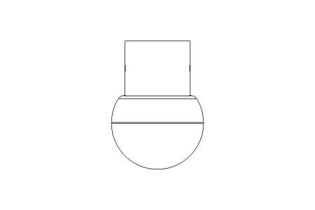 Sprühkugel 360 Grad DN15 1.4571