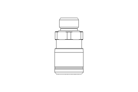 Conexao roscada  G1/8 D=8 (Niro)