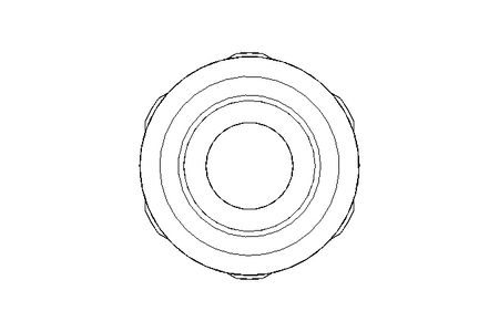 Steckverschraubung G1/4 D 12 Niro