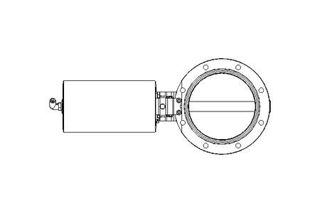 Butterfly valve B DN150 OVO NC E