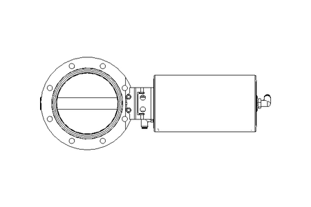 Butterfly valve B DN125 OVO AA E