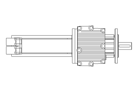 Stirnradgetriebemotor 3,3 Nm