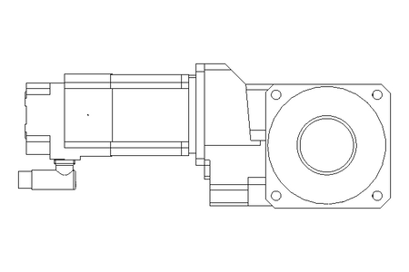 Motor redutor de engren conicas 9,4Nm