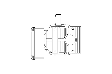 Motor engrenagem sem fim 0,37kW 25 1/min