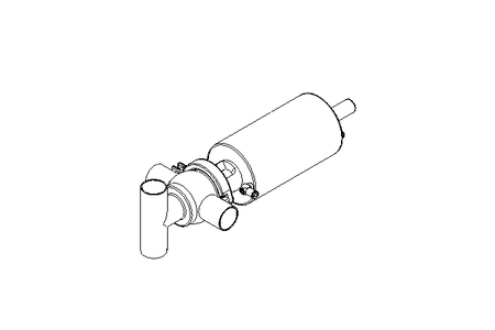 PNEUMATIC STRAIGHT-WAY VALVE