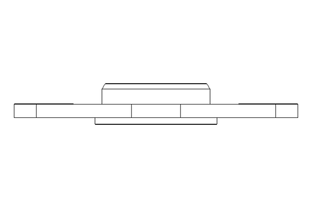 Mancal de flange gFL 14x21x42 Iglidur-G