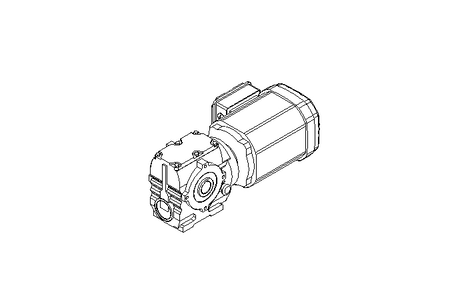 Motoréd. à vis sans fin 0,55kW 50 1/min