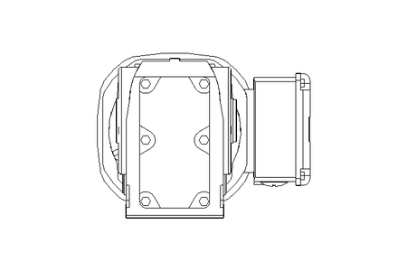 Kegelradgetriebemotor 0,55kW 50 1/min