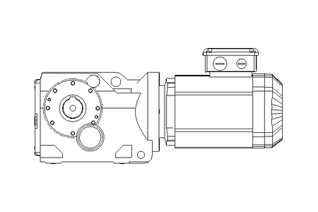 Getriebemotor 0,55kW 24 1/min