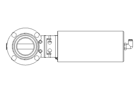 Butterfly valve B DN050 WVM NC E EX