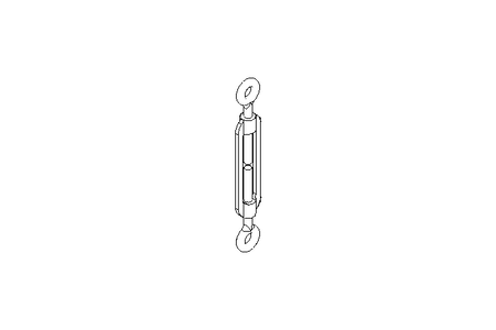 Turnbuckle M6 1.4401