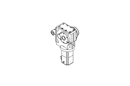 Servo motor de engren. helicoidal 25,5Nm