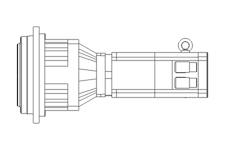 Motorredutor planetário 9,4 Nm