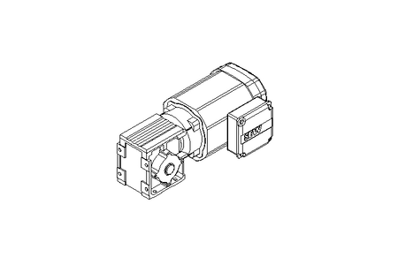 Winkelgetriebemotor 0,55kW 50 1/min