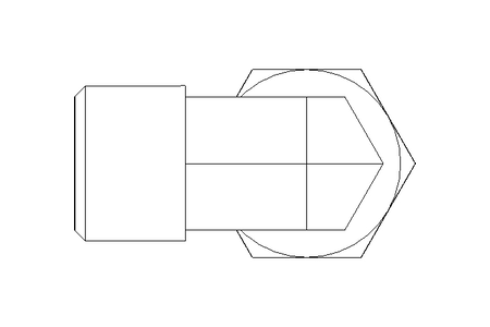 Racor roscado acodado 8 M14x1,5 1.4571