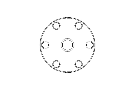 Threaded nut TR10x2 PA