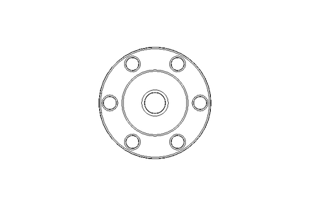 Threaded nut TR10x2 PA